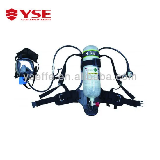 Policeman self-rescue breathing apparatus