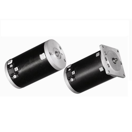 High torque curve compact 90mm brushed DC motors closed 12 volt dc motor