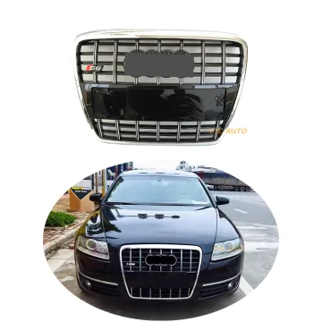 ABS Grille Front Bumper for Audi A6 C6 2008-2012 S-Line Style