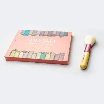 Hot Sale Glitter Empty Eyeshadow Palette Packaging Box