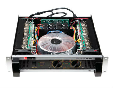 professional audio 400w power amplifier XP2500 (2U)