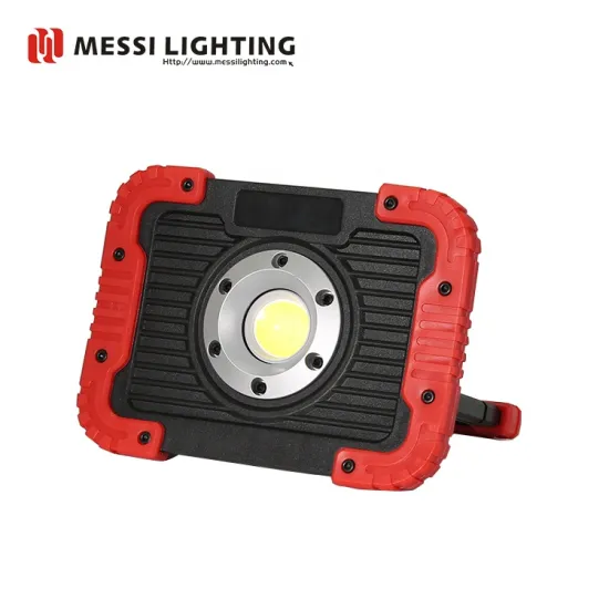 10W Rechargeable Multi-functional Working Light, Emergency Flasher & Power Bank in One Device