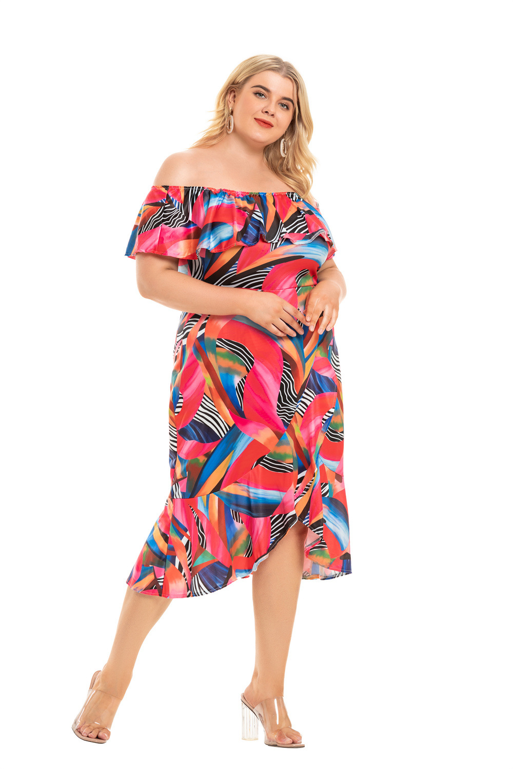 plus size midi dress Jpg