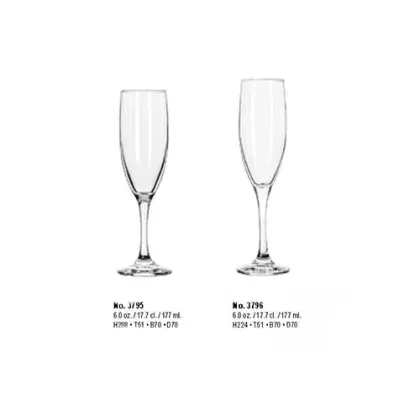 Libbey Crystal Glass 220ML Champagne Flute