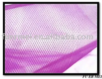 100% polyester mesh fabric with purple color