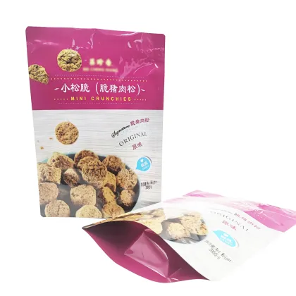 Wholesale Custom Printed Waterproof Recyclable Snack Bags for Mini Crunchies