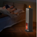 2000-W-Schnellheiz-PTC-Heizgerät mit 3D-Flamme und Luftbefeuchter