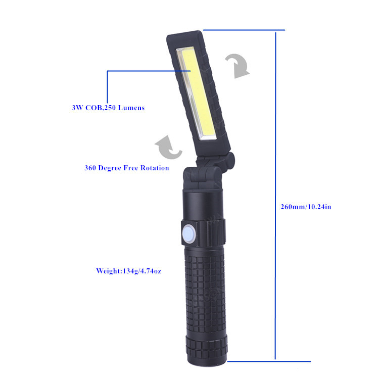 Magnetic Led Flashlight 