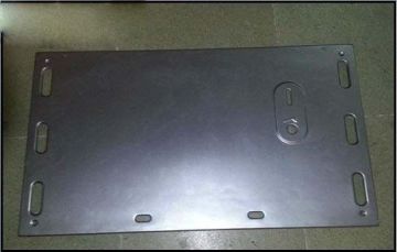 Metal Polishing Lcd Back Cover Nct Punching For House Appliance