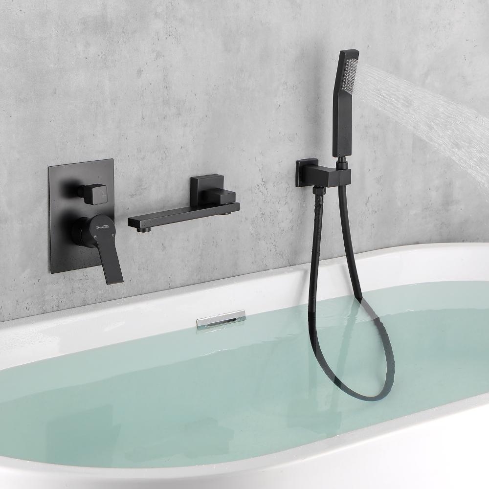 Wall mount tub faucet 88030b 2