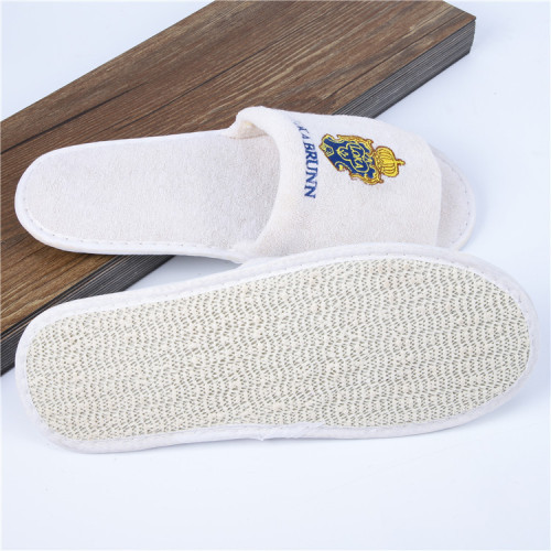 High Quality Non Slip Half Pack Flannel Slippers