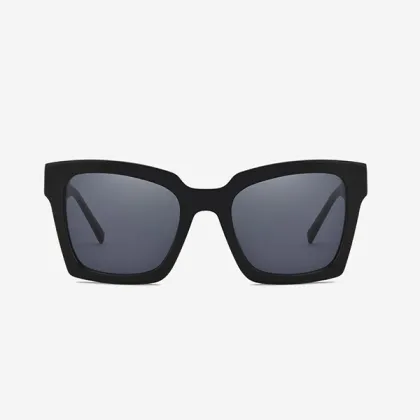 Square Angular Acetate Women`s Sunglasses