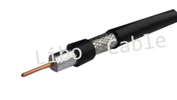 Flexible Lmr 500 Coaxial Cable, Low Loss Tinned Cu Braided 50 Ohm Cable For Mobile Antenna