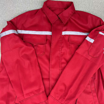 Uniforme de trabajo de tela impresa de poliéster puro personalizado