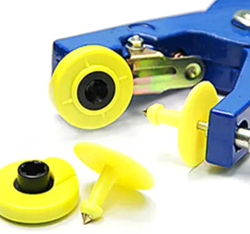 134.2kHz FDX-B RFID Animal Ear Tags for Sheep, Goat, and Pig Farming Equipment