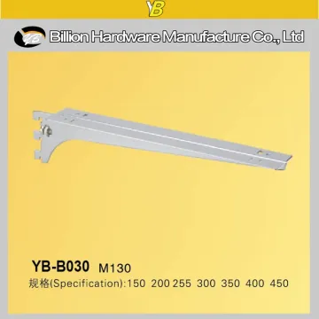 metal glass bracket /slot bracket shelf bracket