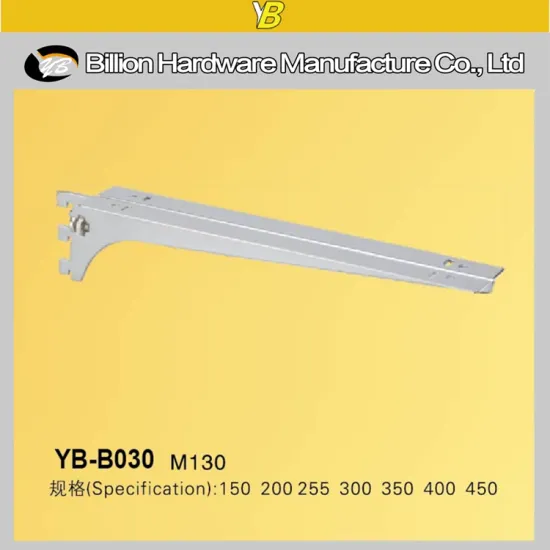 metal glass bracket /slot bracket shelf bracket