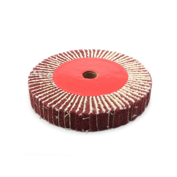 Red Fiber Sanding Wheels for Precious Metals