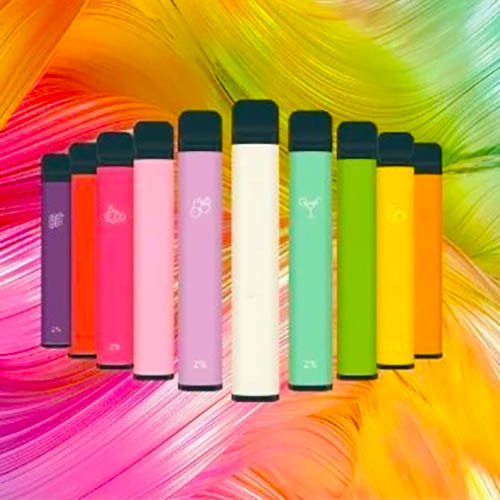 Lensen 800 Puffs Fashion sekali pakai pod vape