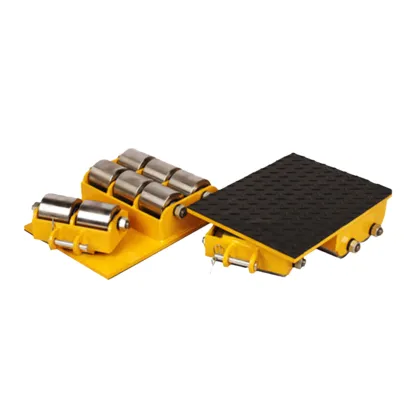 30t Roller Skate Material Handling Cargo Trolley