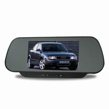 Mirror TFT LCD Monitor with Backup Mirror for Rear View System and Backup Camera