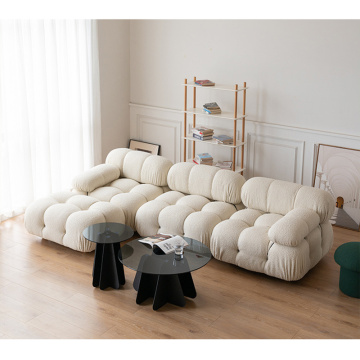 Sofa ruang tamu Mario Bellini menetapkan desain modern