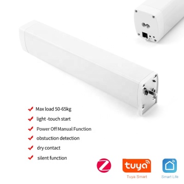 Tuya Zigbee Smart Curtain Motor: Ultra-quiet, Wireless Remote &amp; Voice Control για Alexa &amp; Google Home