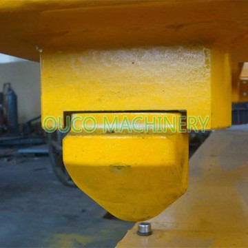 Speciaal type ELME containerlifter voor overhoogte
