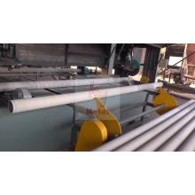 Cutting pipe and grinding pipe equipment