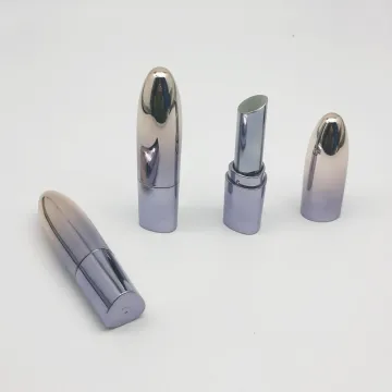 DIY Custom Lipstick: Bullet Shape, Purple Metal Packaging, High End Lipstick Tube