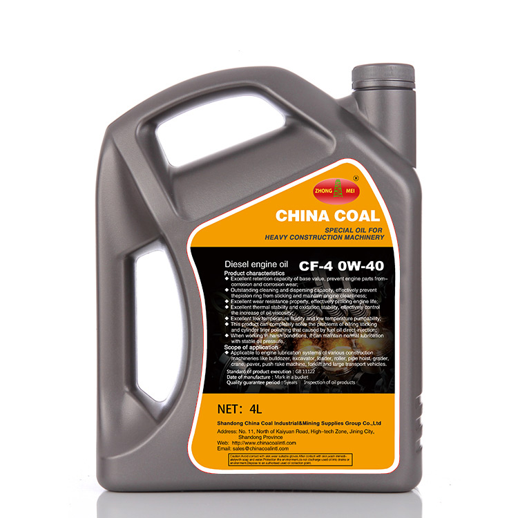 API CF-4 0W-40 Diesel Engine Oil