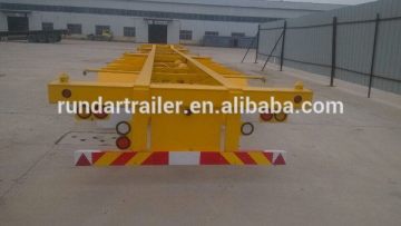 Bottom price antique 40ft skeleton container semi-trailers