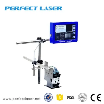 Logo Date Expiry Date Coder Barcode Time Stamp Printer Industrial Inkjet Printing Coding Machine For Plastic PET Bottle