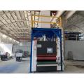 Automatic flat sheet metal chamfering machine