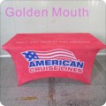 6 FT Custom Logo Printed Table Cover