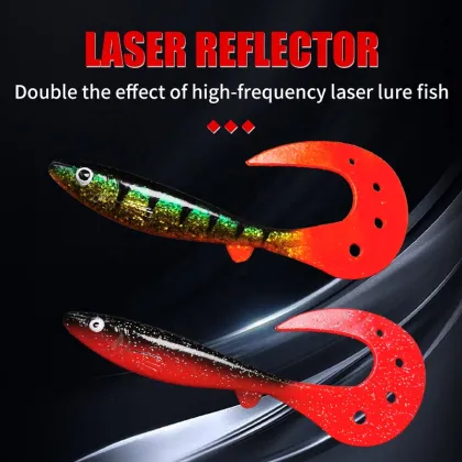 19cm PVC Shad Swim Bait Soft Lure for Pike Fishing