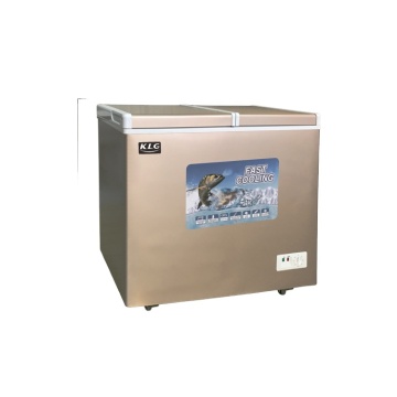 12V DC Chest Freezer with Sliding Glass Door and Inner Light
