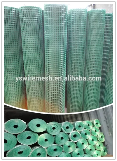 PVC Plastic coated welded wire mesh for making crab trap