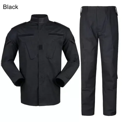 Newest Ripstop Black ACU Russian Outdoor Hunting Uniforms