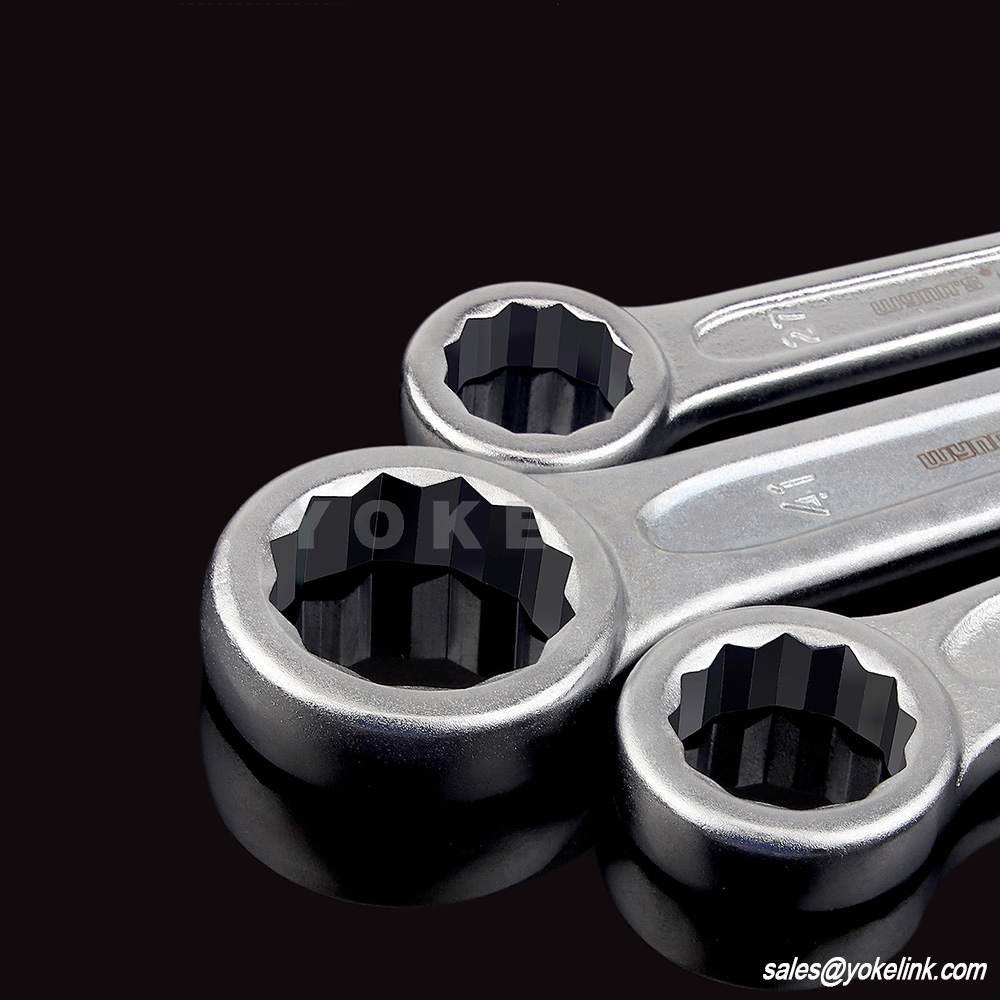 DIN 7444 24MM BOX END STRIKING RING ADJUSTABLE WRENCH EXPLOSION PROOF HAND TOOL