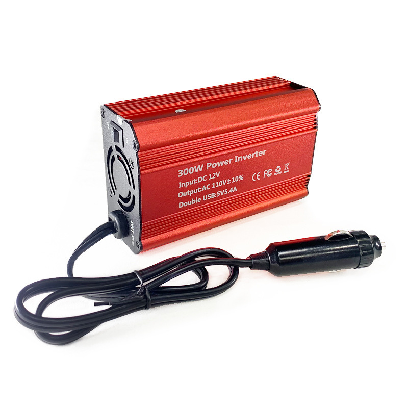 12V -110V AC CAR Inverter dengan Penyesuai Kereta