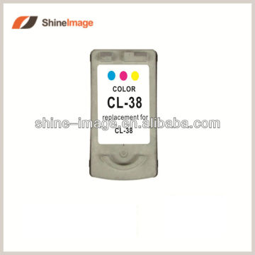 Remanufactured color inkjet cartridge for Canon CL-38