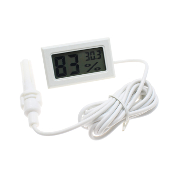 FY-12 Electronic Hygrometer - Digital Temperature and Humidity Meter with Probe