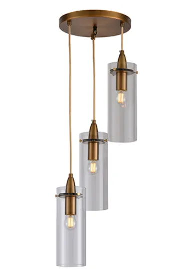 Glass Material clear Hanging Pendant Lamp