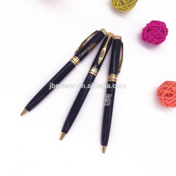 imprinted promotion metal ball pen customized logo pen