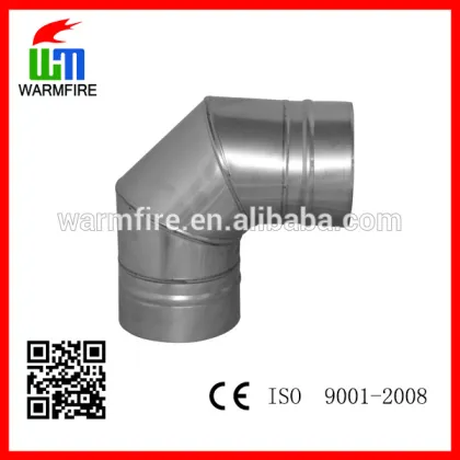WM-ST Single Wall Stainless Steel Fireplace Chimney Pipe