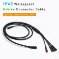 Ebike scooter M8 Cabo de conector impermeável