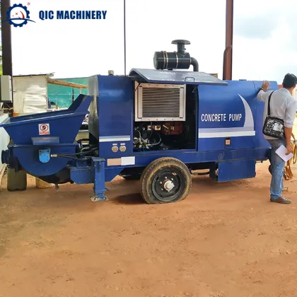 Aggregate Concrete Conveying Pump Machine with Good Quality