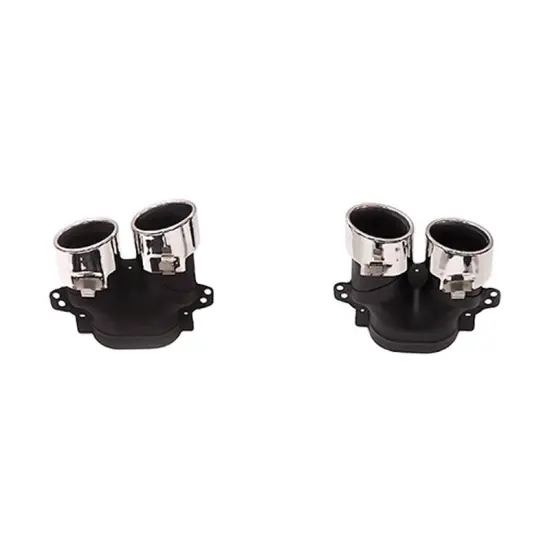 KSEEK Hot Selling A45 Style Silver Stainless Steel Car Rear Bumper Tail Pipe for Mercedes-Benz C43 AMG" 

However, if we aim for a more concise and SEO-friendly title, it could be:

"KSEEK A45 Style Tail Pipe for Mercedes-Benz C43 AMG