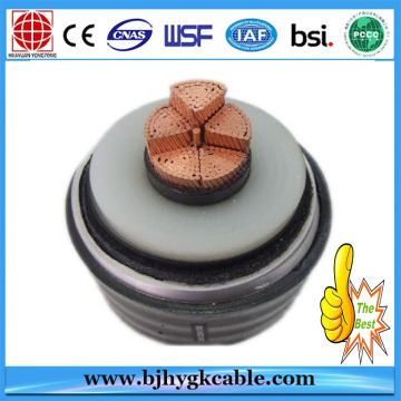 1x1000 mm2 38/66 (72.5) kV CU / XLPE / LS / CWS / HDPE CABLE DE ALIMENTACIÓN